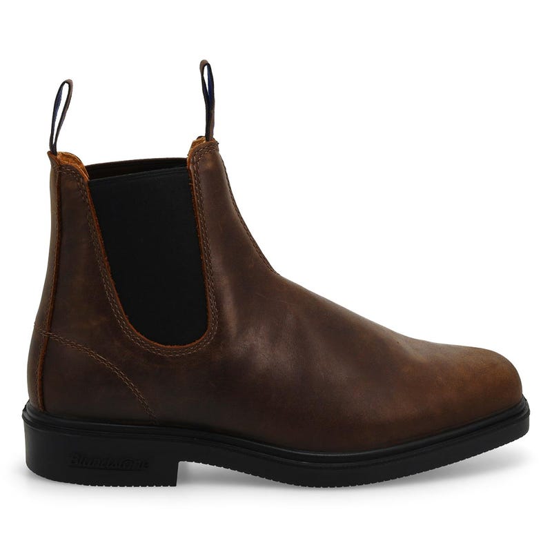 Unisex 2082 Winter Series Chisel Toe Chelsea Boot - Antique Brown