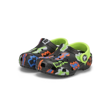 Infants' Classic Lightning Bolt Clog - Black