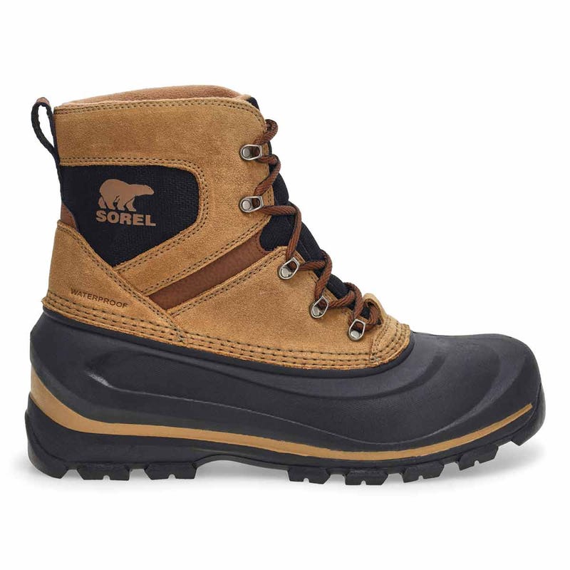 Men's Buxton Waterproof Winter Boot - Tobacco/Black
