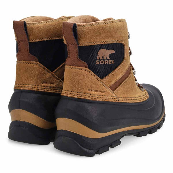 Men's Buxton Waterproof Winter Boot - Tobacco/Black