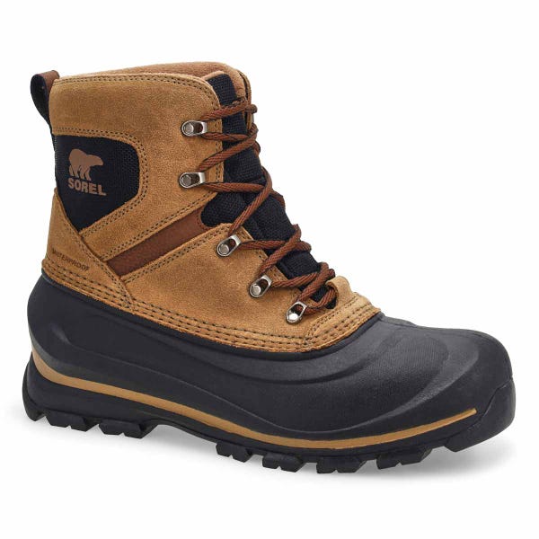 Men's Buxton Waterproof Winter Boot - Tobacco/Black