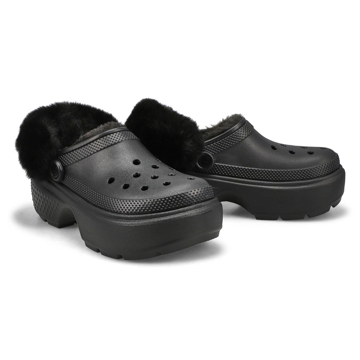 Women's Stomp Lined EVA Clog - Black