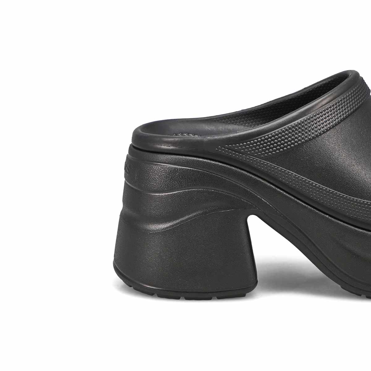 Black platform clogs deals