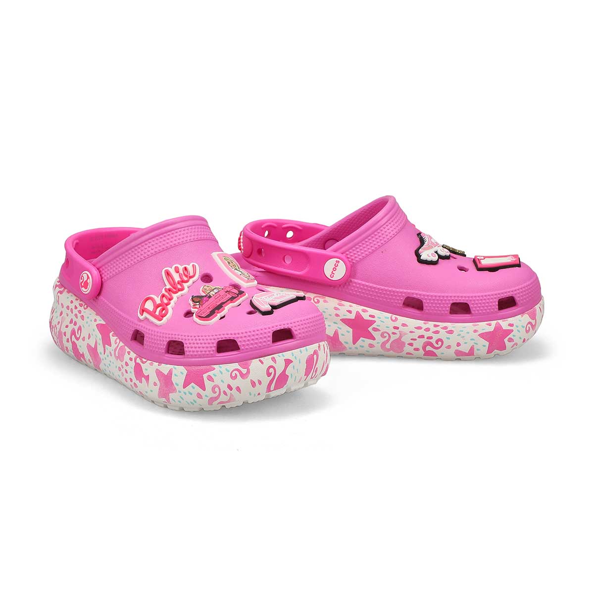 Crocs Barbie Cutie Crush Clog - Kids' - Free Shipping