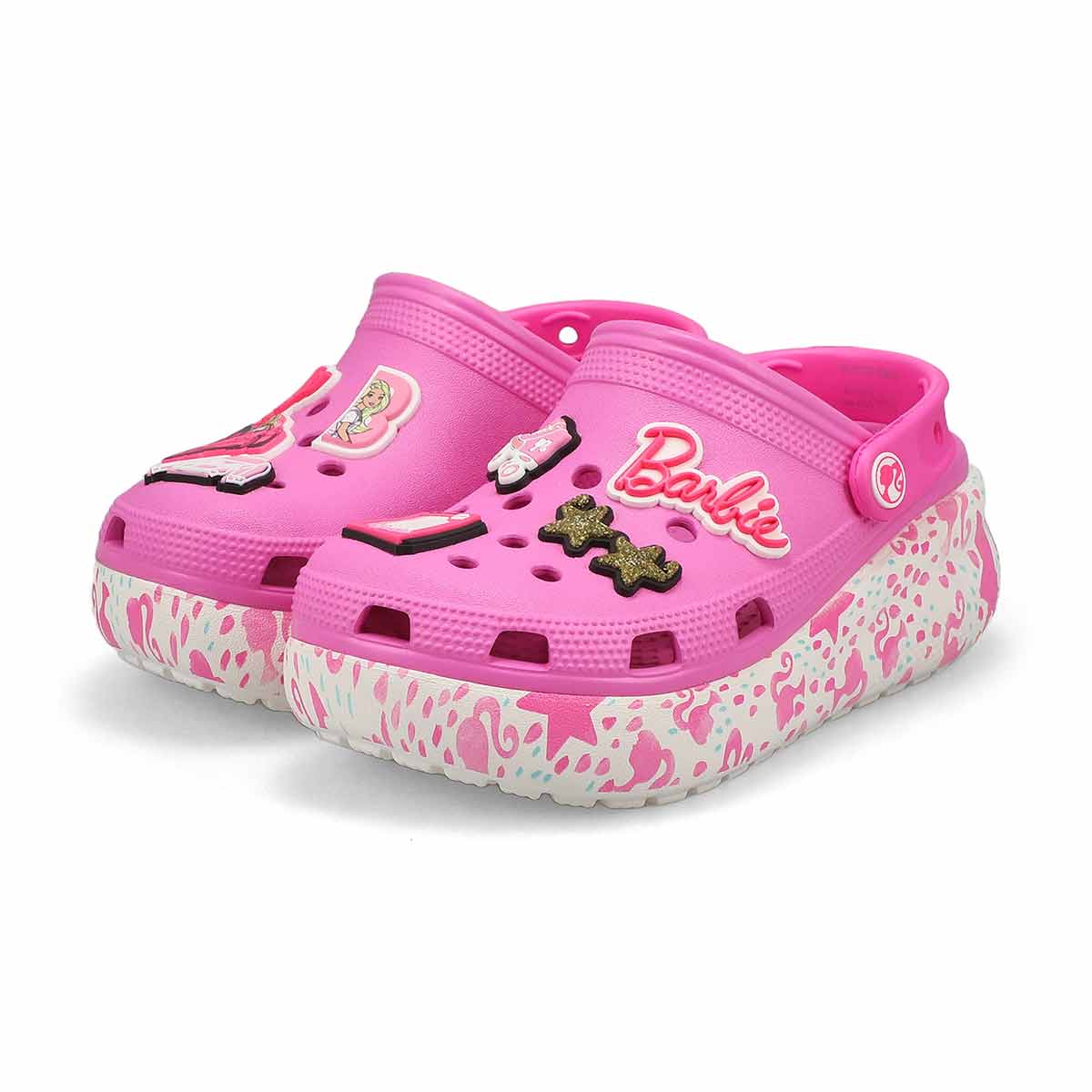 Crocs Kids' Barbie Cutie Crush Clog - Taffy | SoftMoc.com