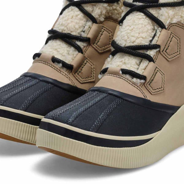 Botte d'hiver imperméable OUT 'N ABOUT IV CHILLZ, taupe oméga/noir, femmes