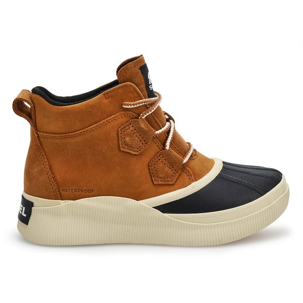 Botte imperméable OUT 'N ABOUT IV, caramel/noir, femmes