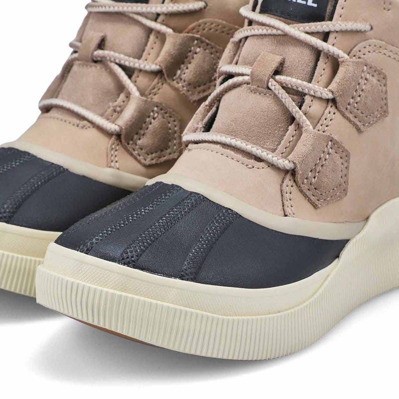 Botte imperméable OUT 'N ABOUT IV, taupe oméga/noir, femmes