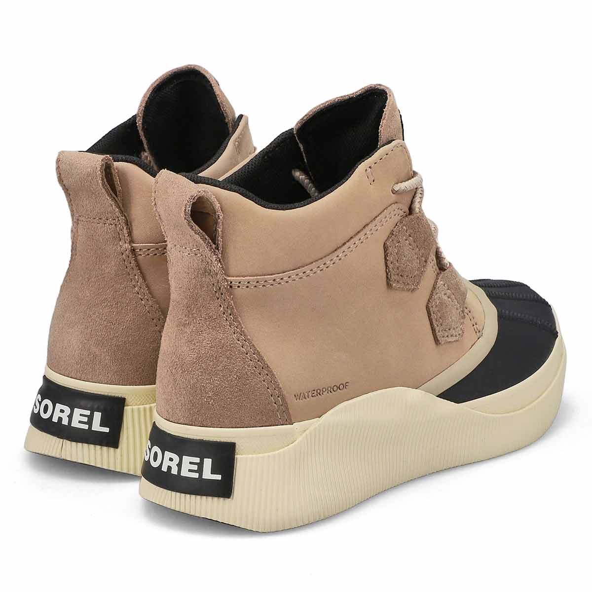 Women's  Out 'N About IV Waterproof Boot - Omega Taupe/Black