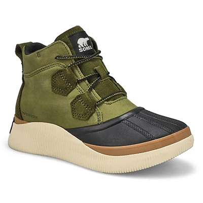 Botte imperméable Out 'N About IV, vert utilitaire/noir, femmes