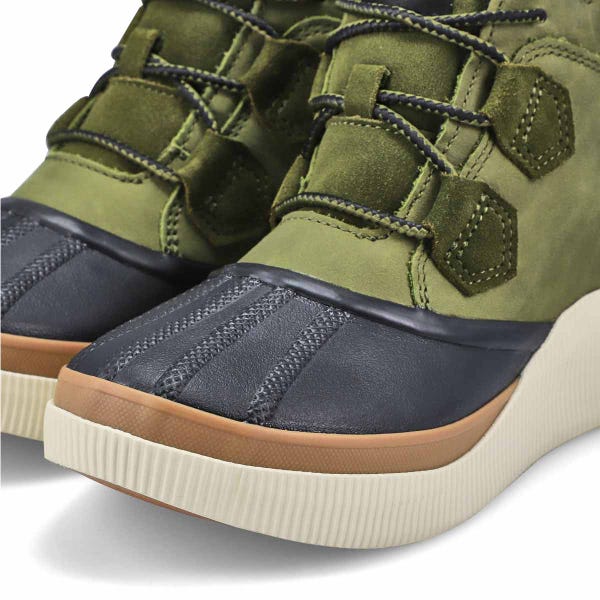 Botte imperméable OUT 'N ABOUT IV, vert utilitaire/noir, femmes