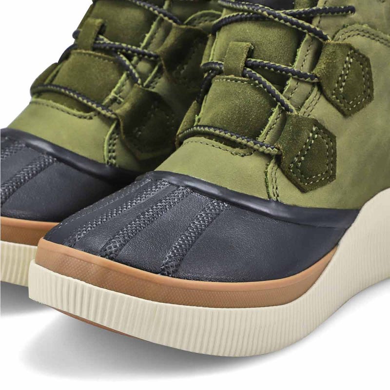 Botte imperméable OUT 'N ABOUT IV, vert utilitaire/noir, femmes