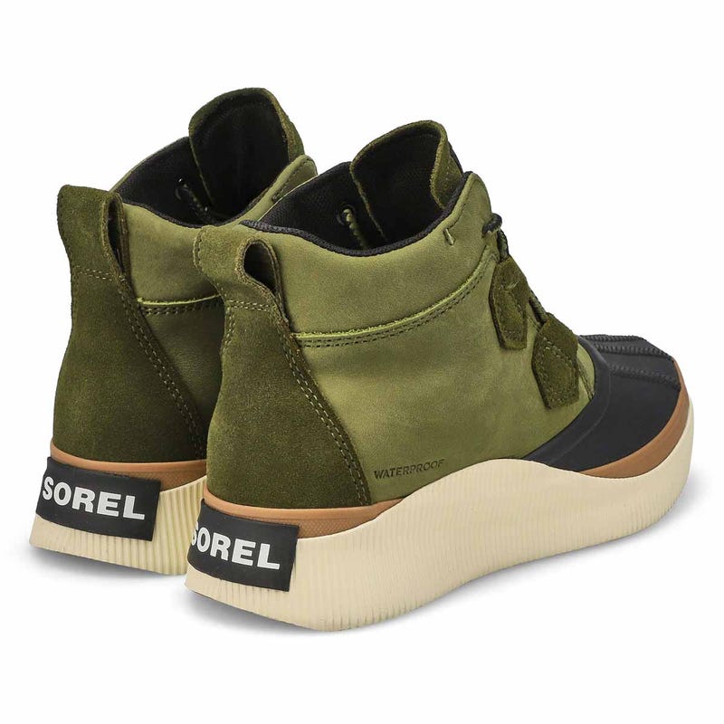 Botte imperméable OUT 'N ABOUT IV, vert utilitaire/noir, femmes