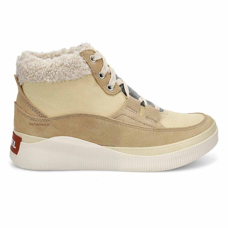 Women's Out N About IV Mid Waterproof Sneaker - Honey White/ Ceramic