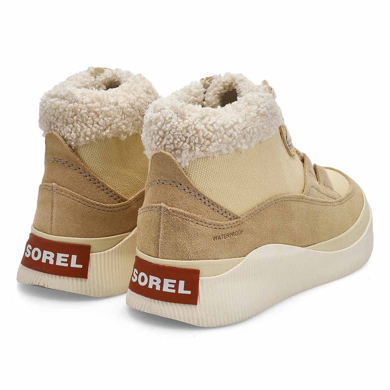 Women's Out N About IV Mid Waterproof Sneaker - Honey White/ Ceramic