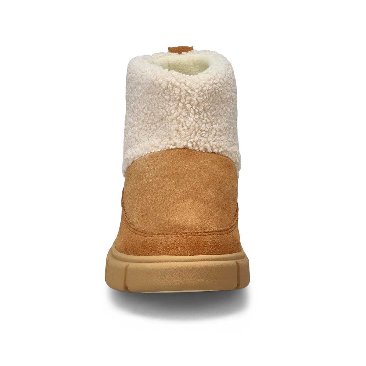 Girls' Explorer III Cozy Slip On Waterproof Boot - Tawny Buff/Natural