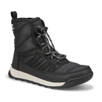 Botte imperméable à lacets WHITNEY II PLUS, noir/sel de mer, filles