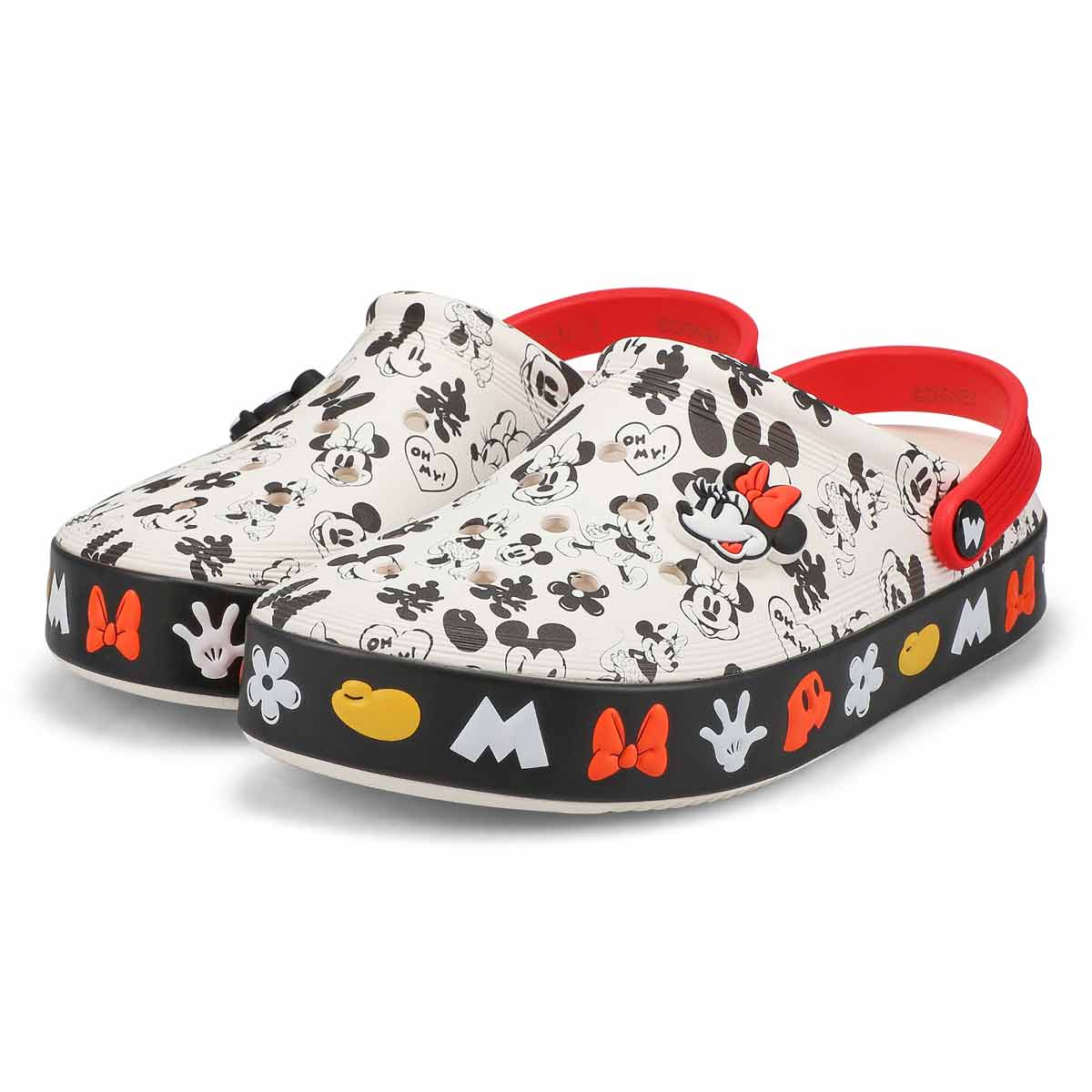 Sabot EVA MICKEY OFF COURT, blanc, femmes