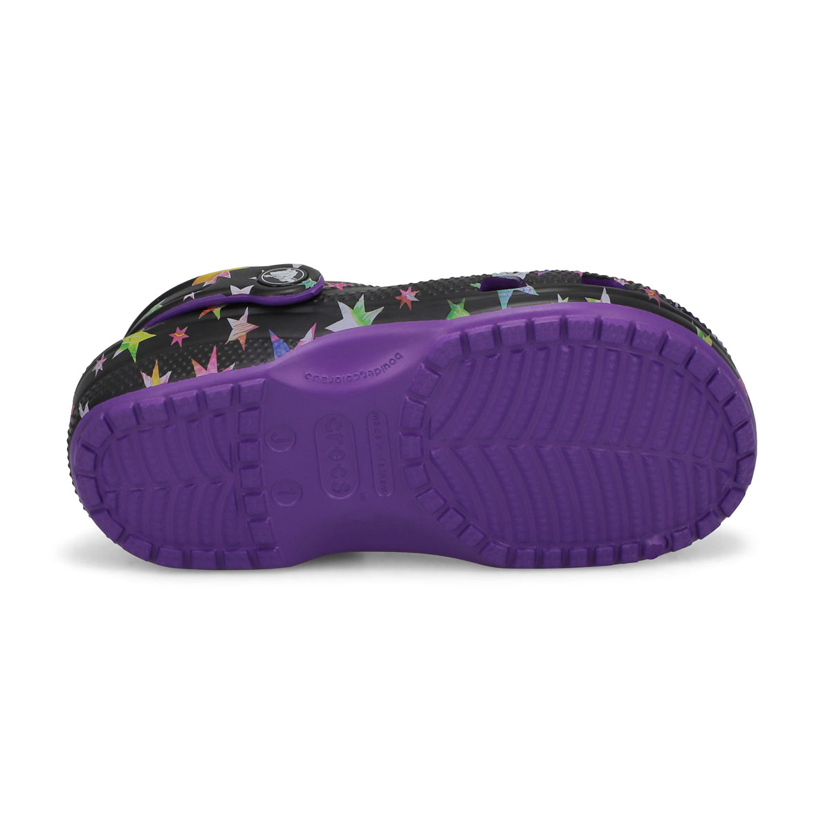 Sabot CLASSIC CLOG GRAPHICS, violet/multi, enfants