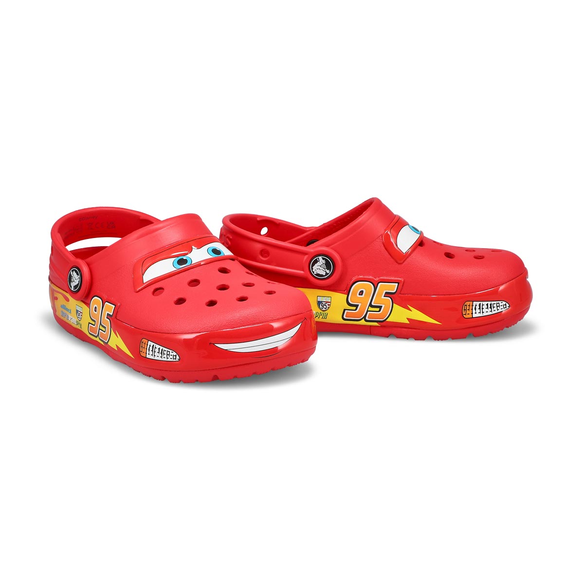 Sabot LIGHTNING MCQUEEN CROCBAND, rouge, enfants