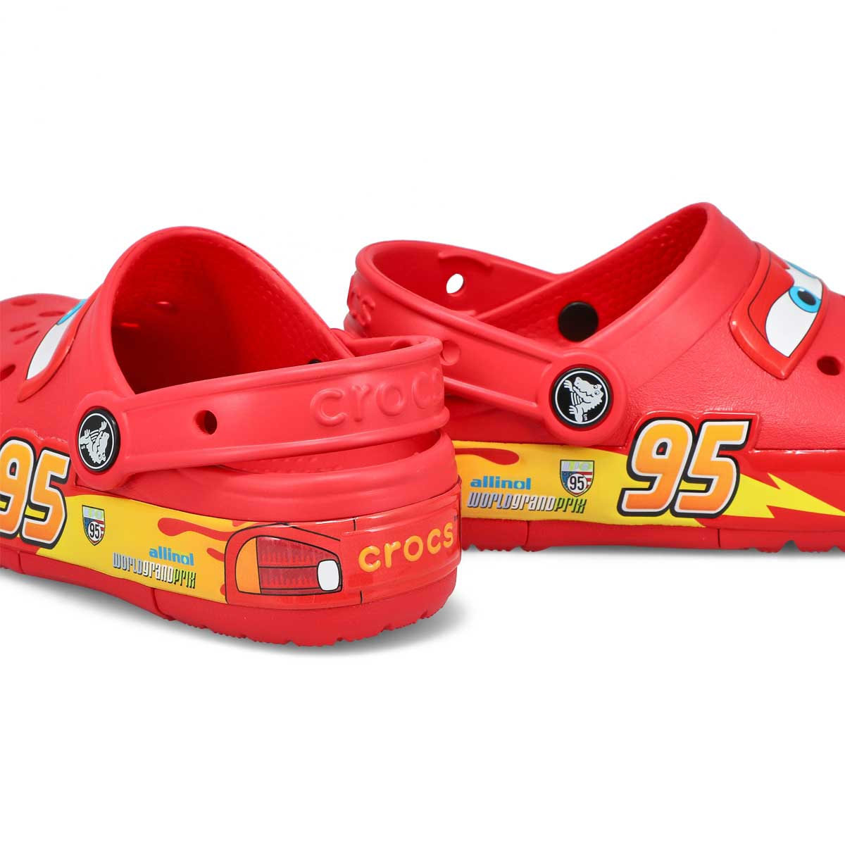Sabot LIGHTNING MCQUEEN CROCBAND, rouge, enfants