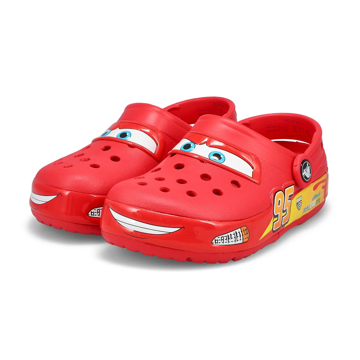 Sabot LIGHTNING MCQUEEN CROCBAND, rouge, enfants