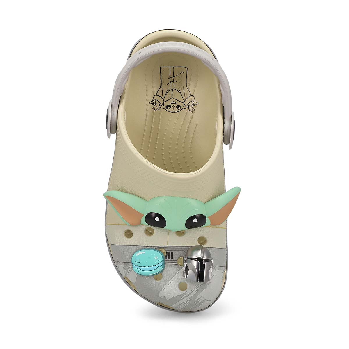 Kids'  Classic Grogu Clog - Grey
