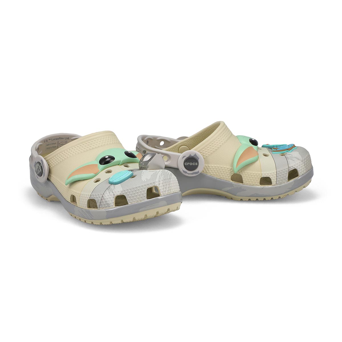 Kids'  Classic Grogu Clog - Grey