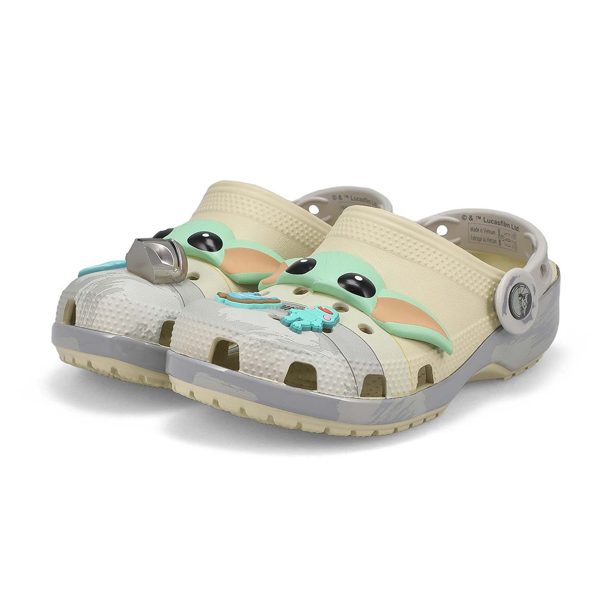 Kids'  Classic Grogu Clog - Grey