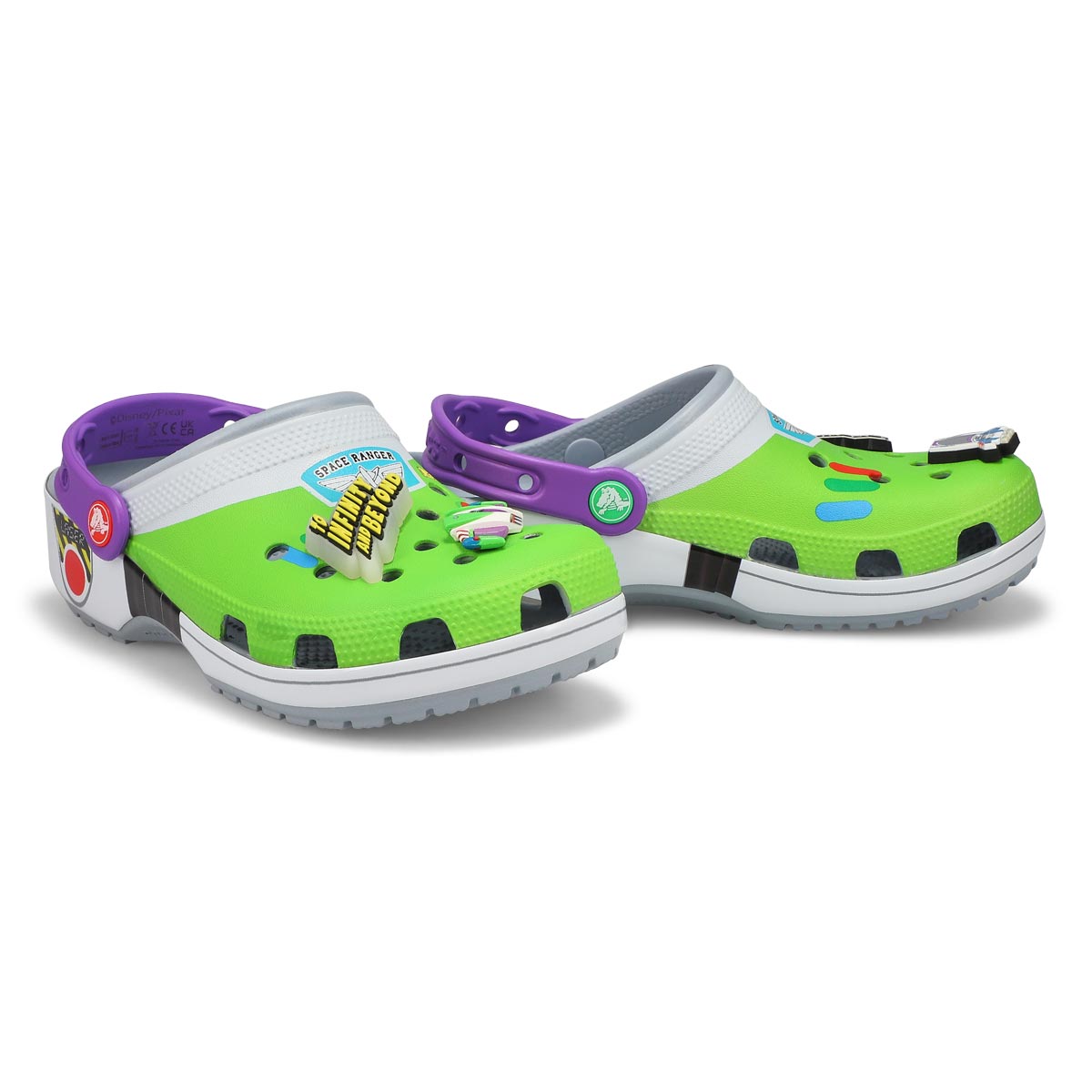 Women's Classic Toy Story Buzz EVA Comfort Clog - Blue/Grey