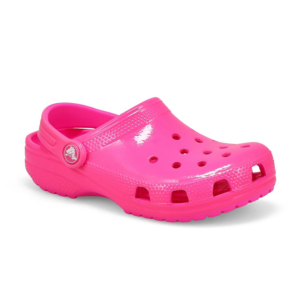 Kids'  Classic Neon Highlighter Clog - Pink Crush