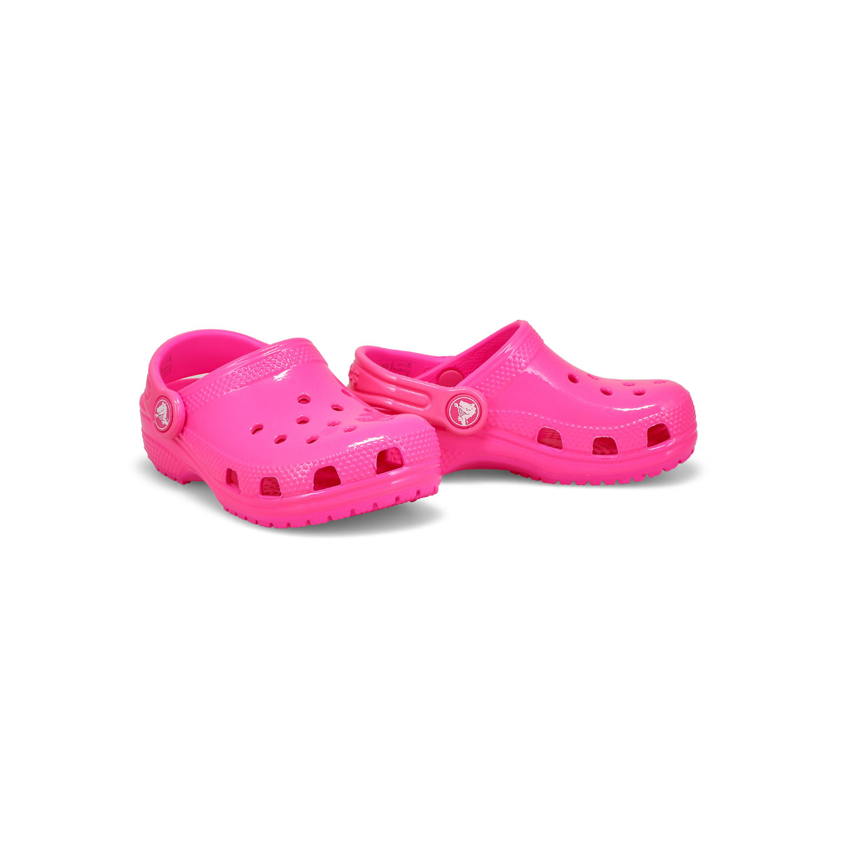 Infants'  Classic Neon Highlighter Clog - Pink Crush