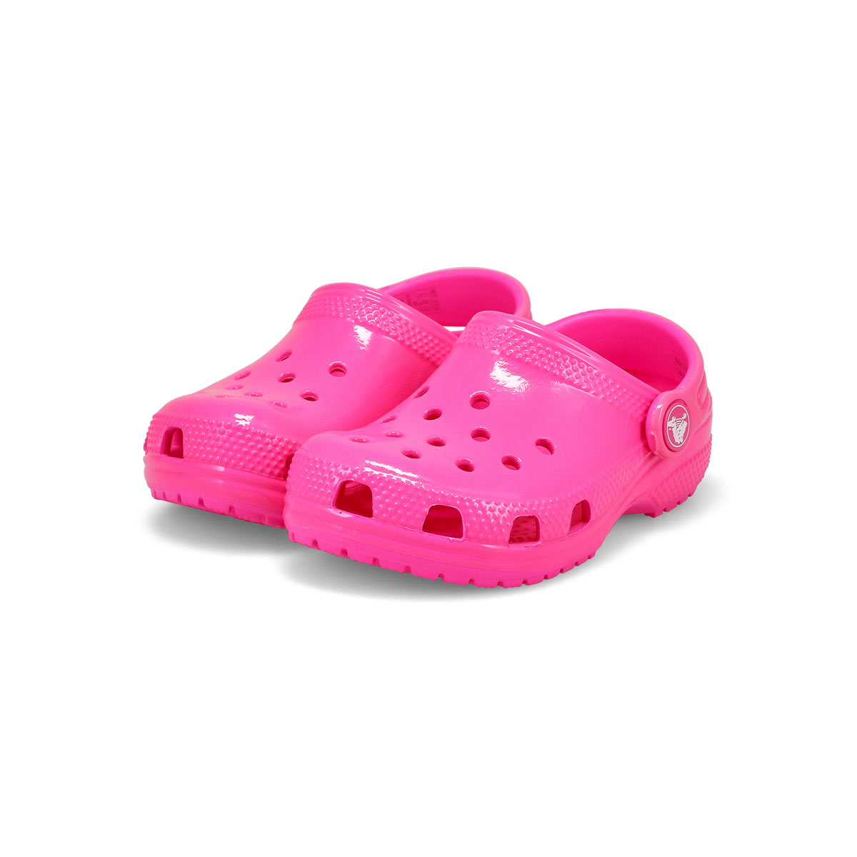 Infants'  Classic Neon Highlighter Clog - Pink Crush