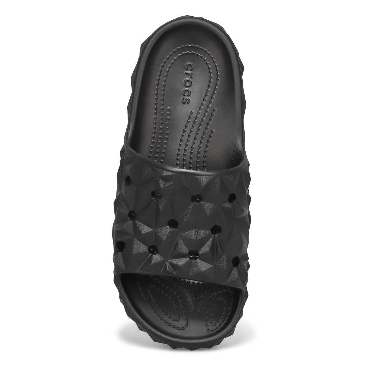 Women's  Classic Geometric Slide Sandal - Black