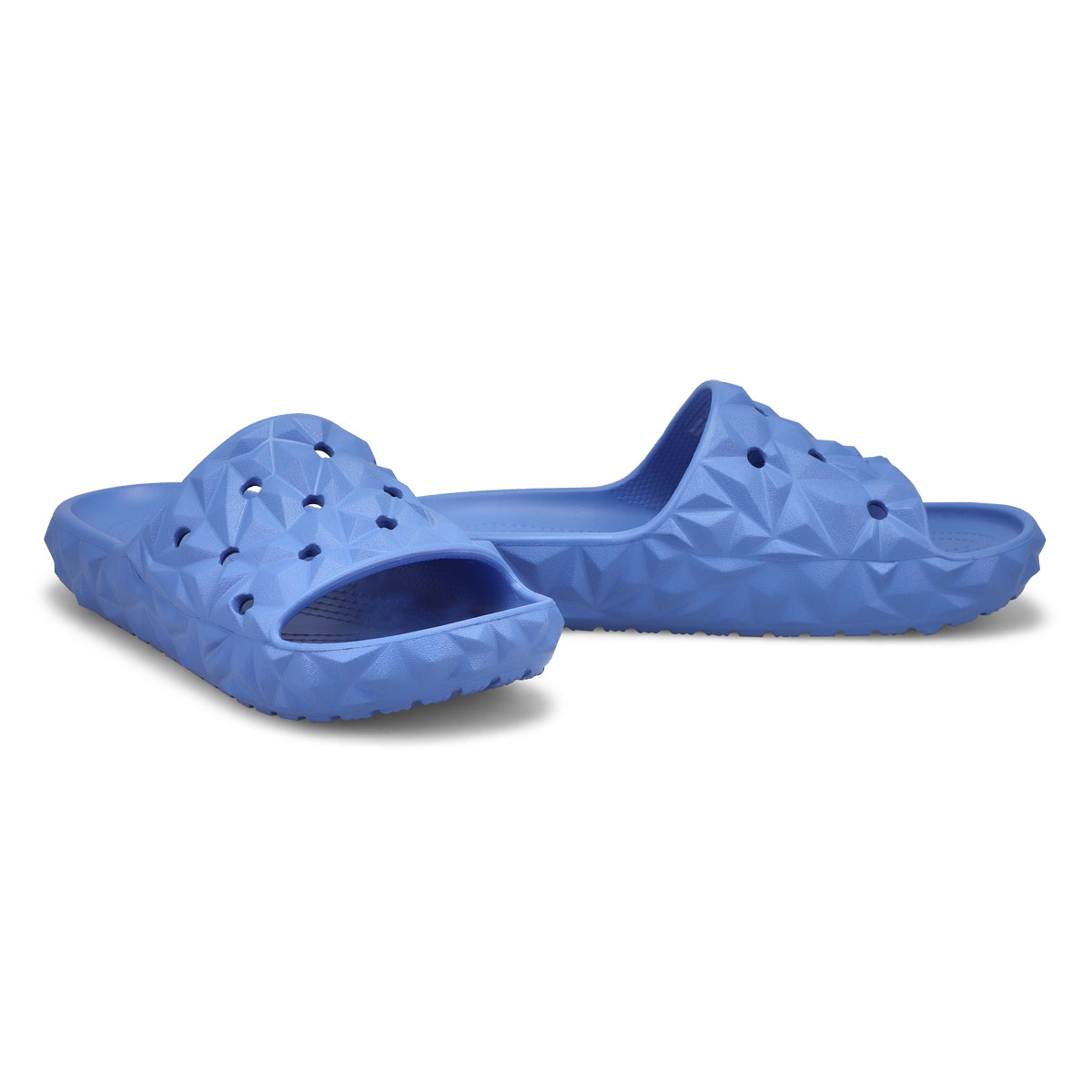 Women's  Classic Geometric Slide Sandal - Elemental Blue