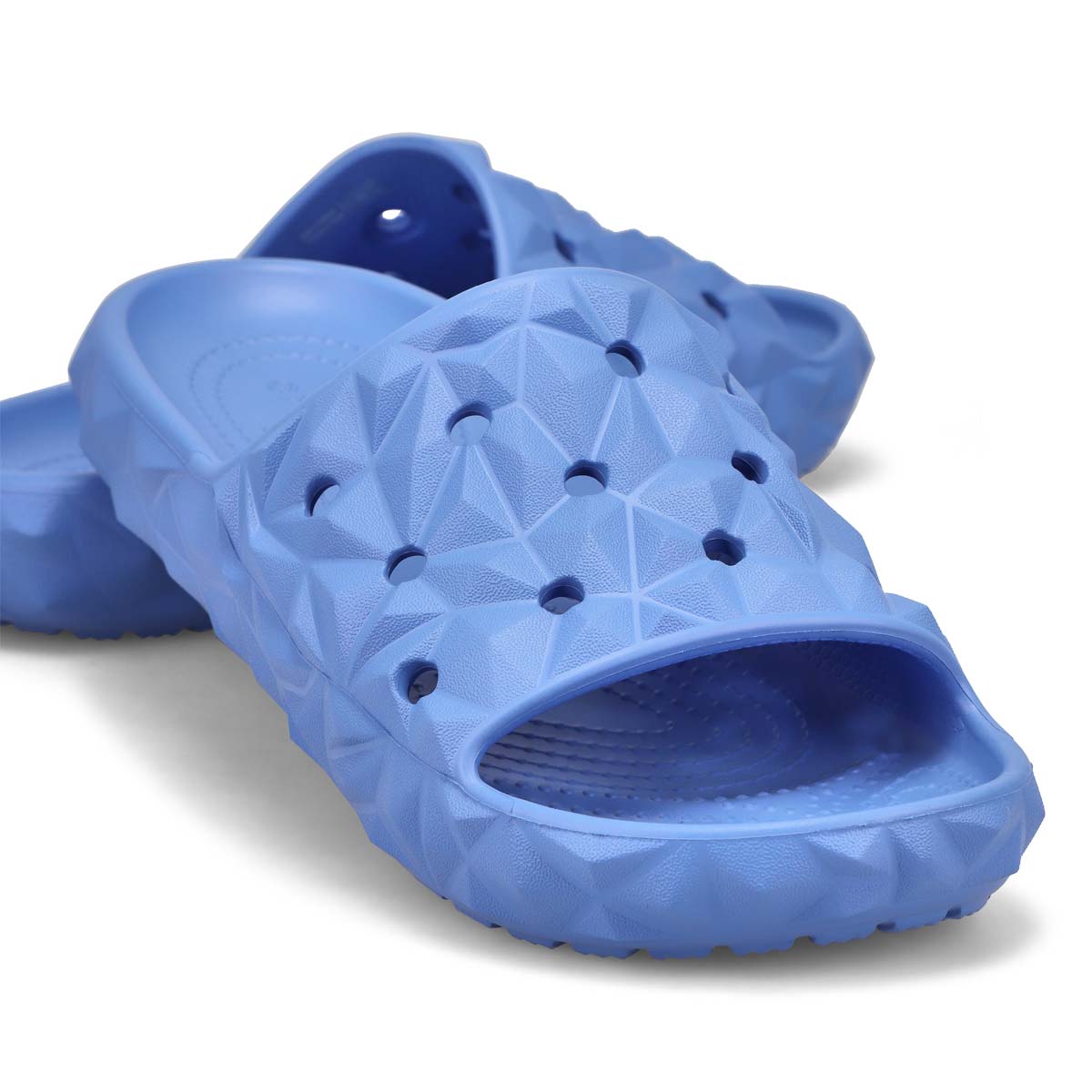 Women's  Classic Geometric Slide Sandal - Elemental Blue