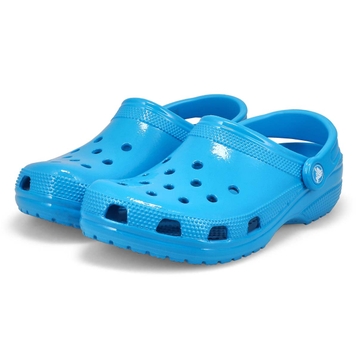 Women's Classic Neon Highlighter Clog - Neon Ocean