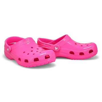 Women's Classic Neon Highlighter Clog - Pink Crush