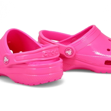 Women's Classic Neon Highlighter Clog - Pink Crush