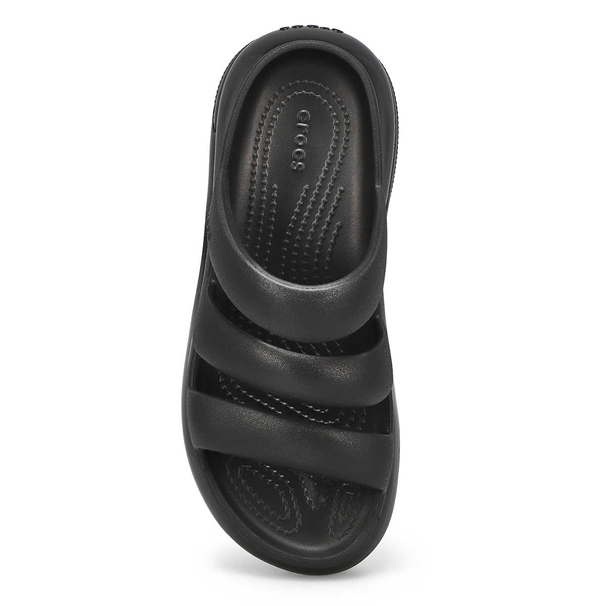 Sandale à plateforme MEGA CRUSH TRIPLE STRAP, noir, femmes