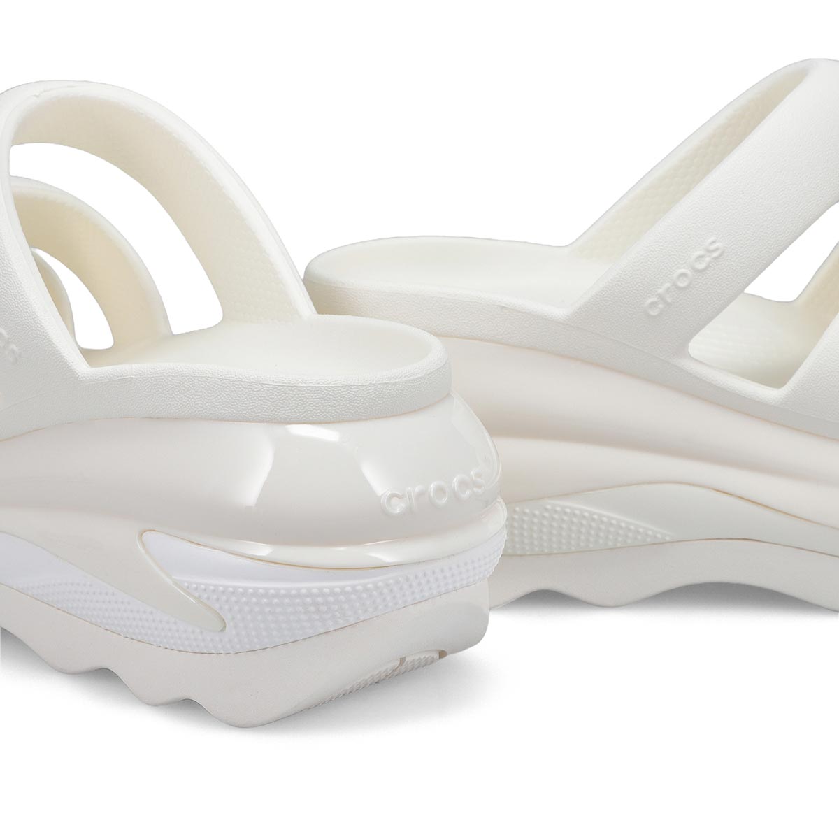 Sandale à plateforme MEGA CRUSH TRIPLE STRAP, craie, femmes