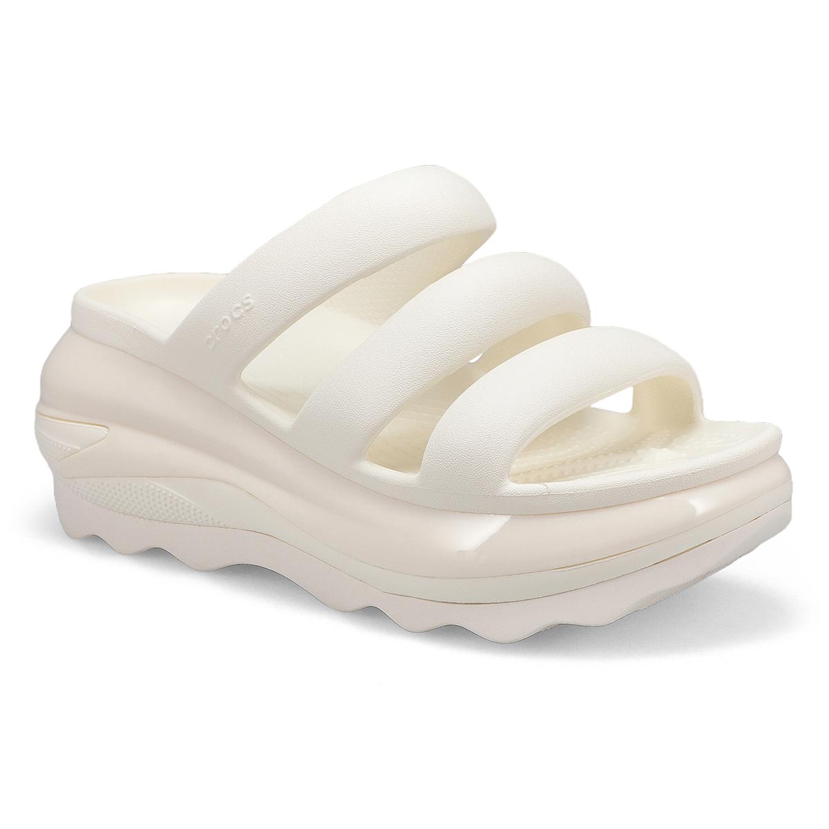 Sandale à plateforme MEGA CRUSH TRIPLE STRAP, craie, femmes