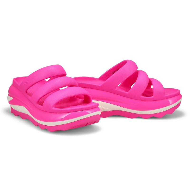 Women's Mega Crush Triple Strap Platform Sandal - Pink Crush