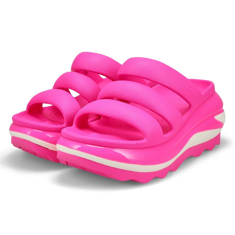 Women's Mega Crush Triple Strap Platform Sandal - Pink Crush