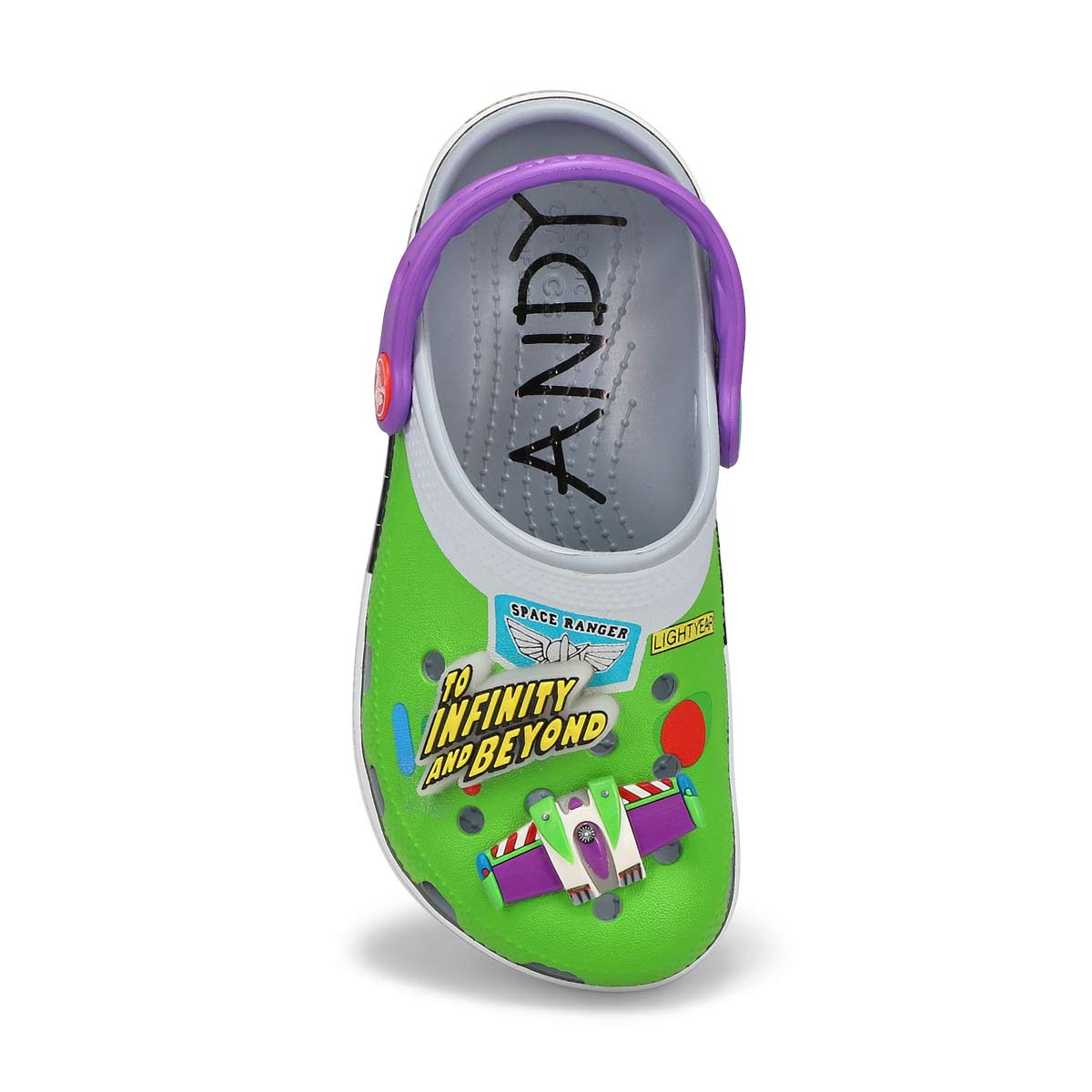 Kds' Toy Story Buzz Classic Clog - Blue Grey