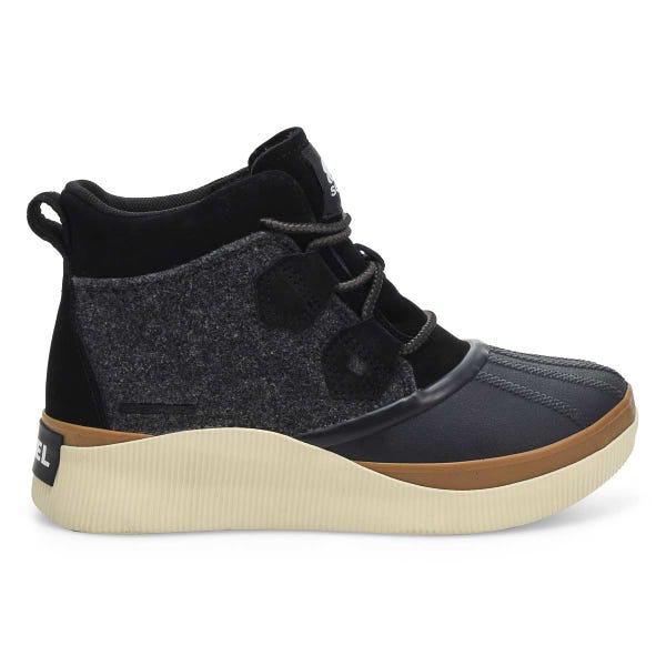 Botte imperméable OUT 'N ABOUT IV, noir/craie, femmes