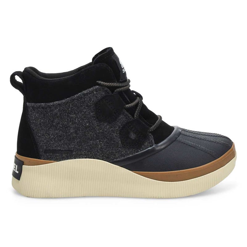 Botte imperméable OUT 'N ABOUT IV, noir/craie, femmes