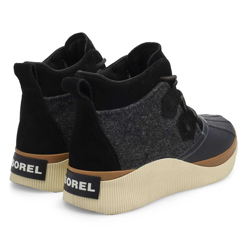 Botte imperméable OUT 'N ABOUT IV, noir/craie, femmes