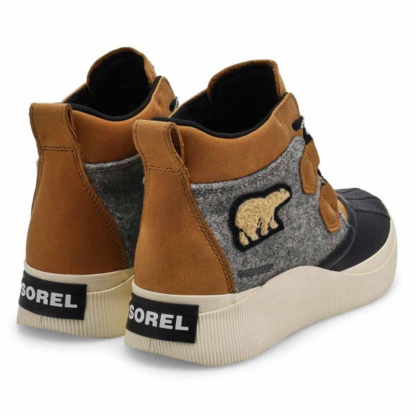 Botte imperméable femme Out 'N About IV - Caribou Buff/Noir