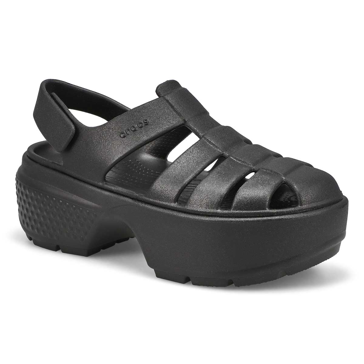 Women's Stomp Fisherman Platform Sandal - Black